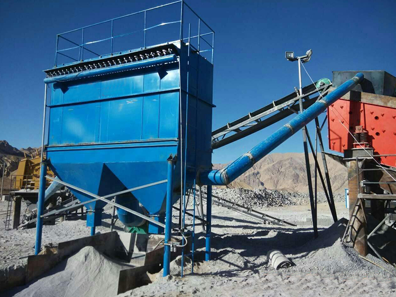 石粉厂车间除尘器设备