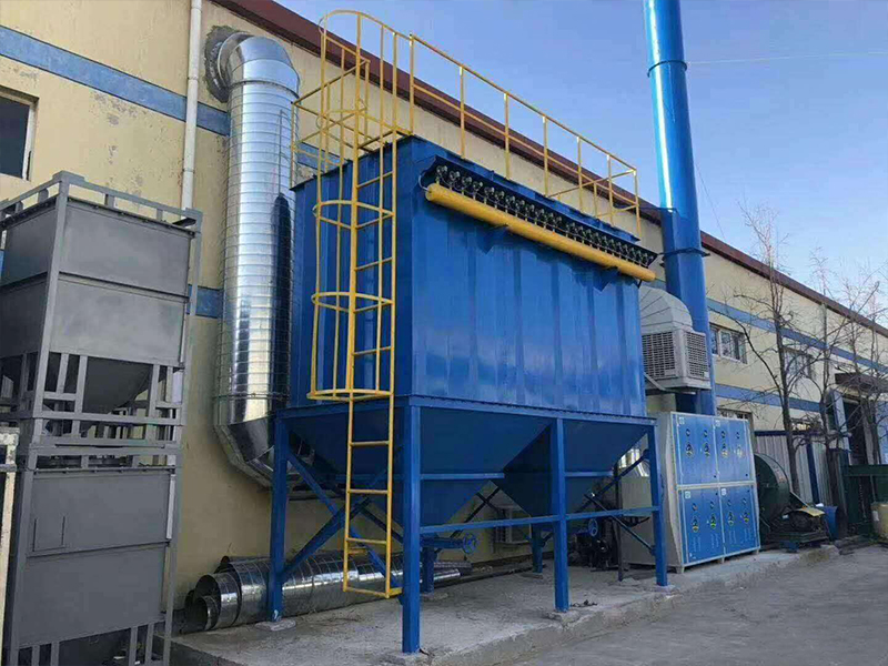 塑料厂车间除尘器设备