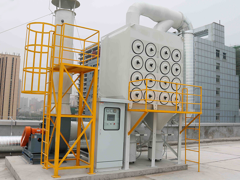 仓顶滤筒除尘器